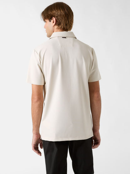 Embroidered logo polo