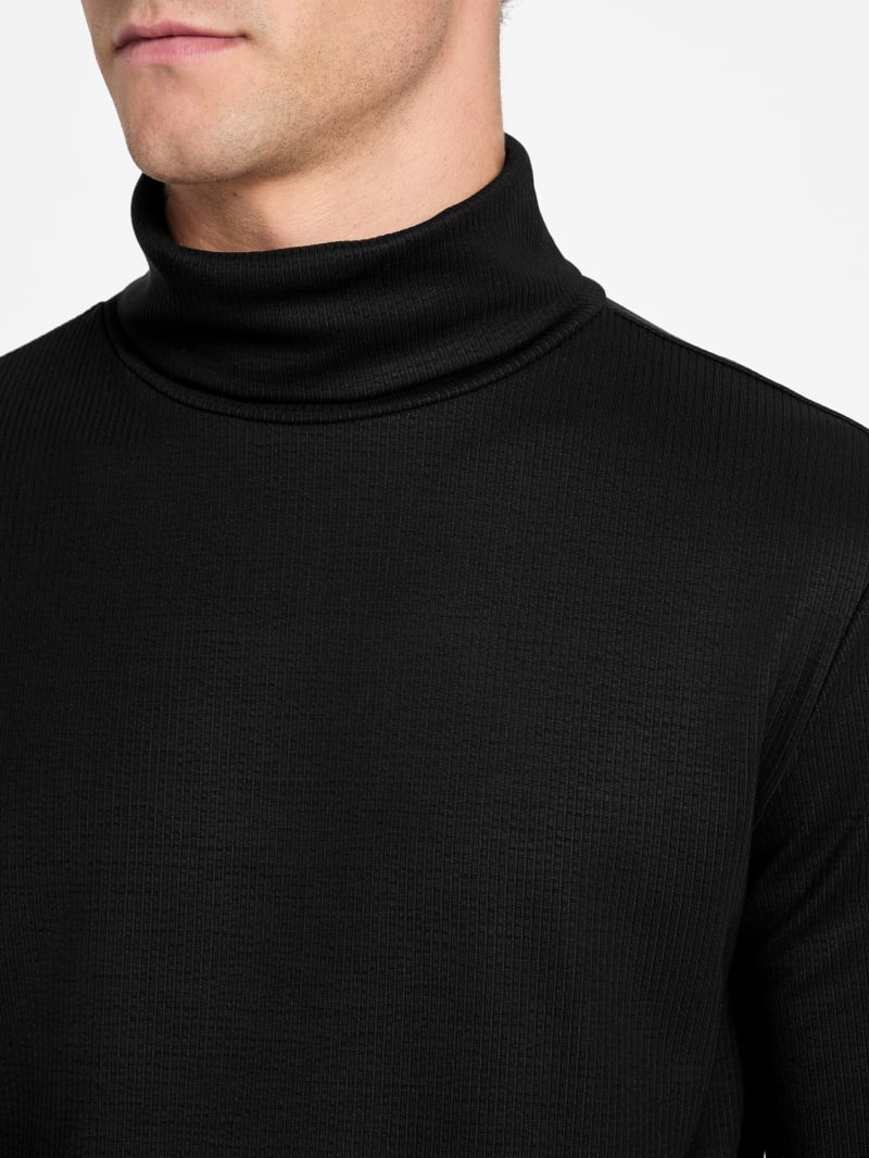 Eco Viscose-Blend Ribbed Shirt