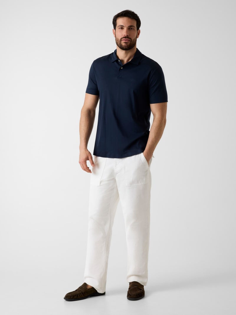 Lyocell blend polo