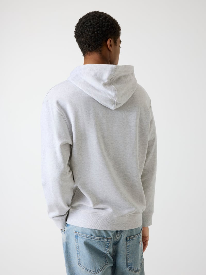 Printed logo hoodie