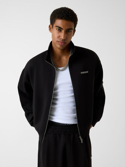Scuba-Knit Logo Jacket