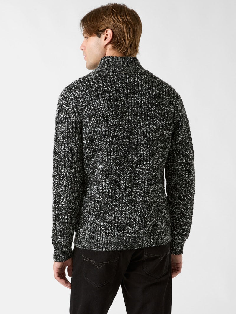 Austin Slub Zip-Up Cardigan