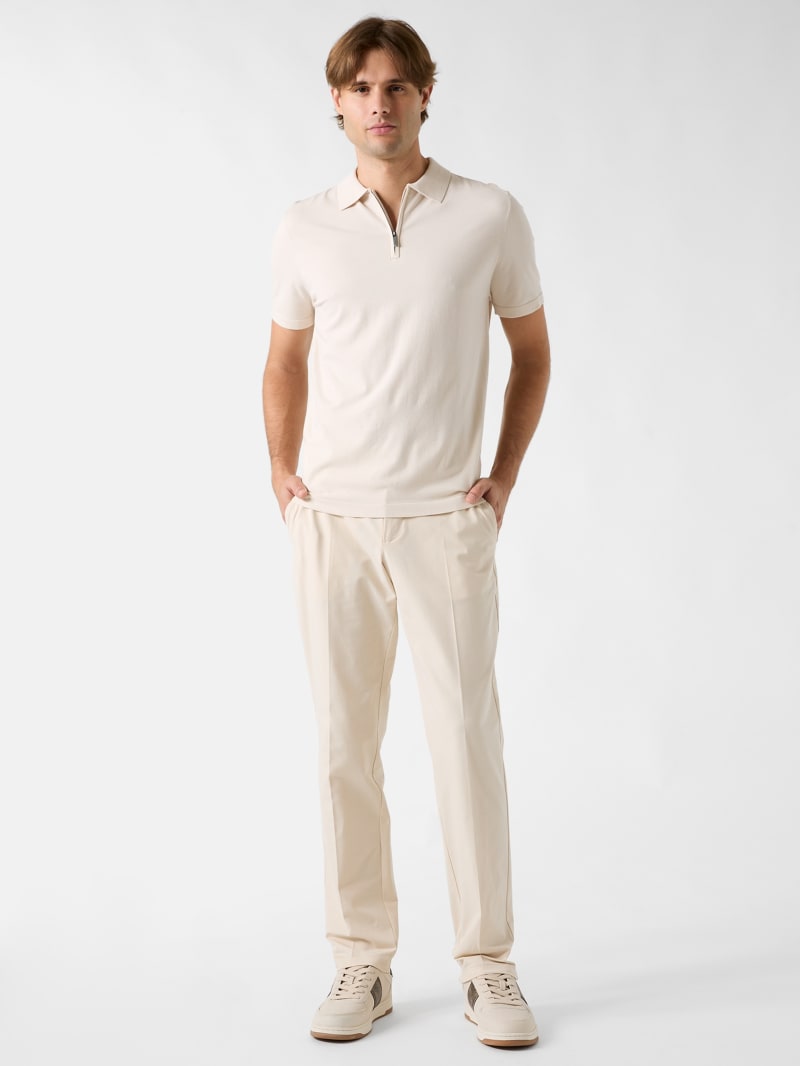 Half-zip polo