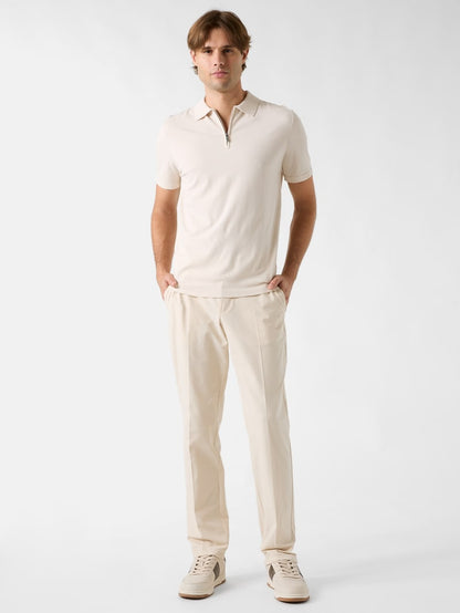 Half-zip polo