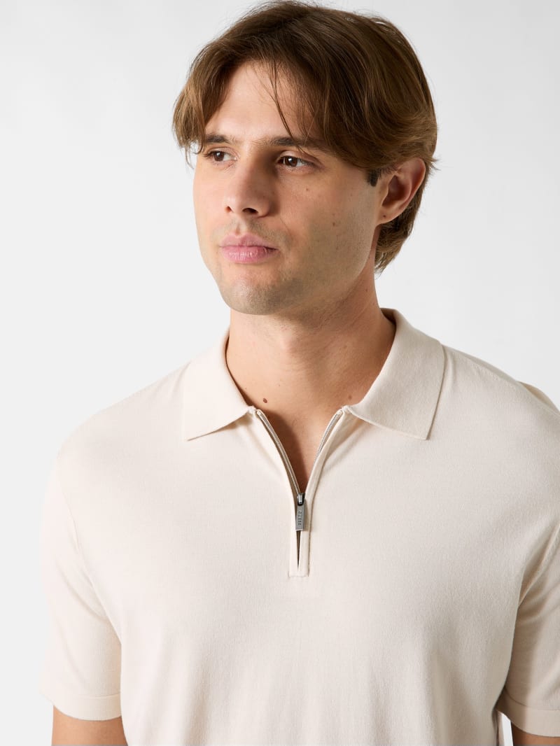 Half-zip polo