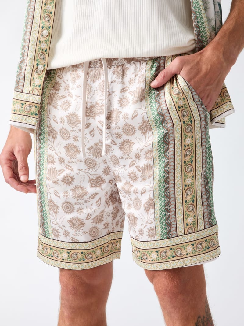 All over printed shorts