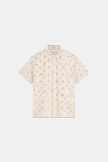 Openwork shirt