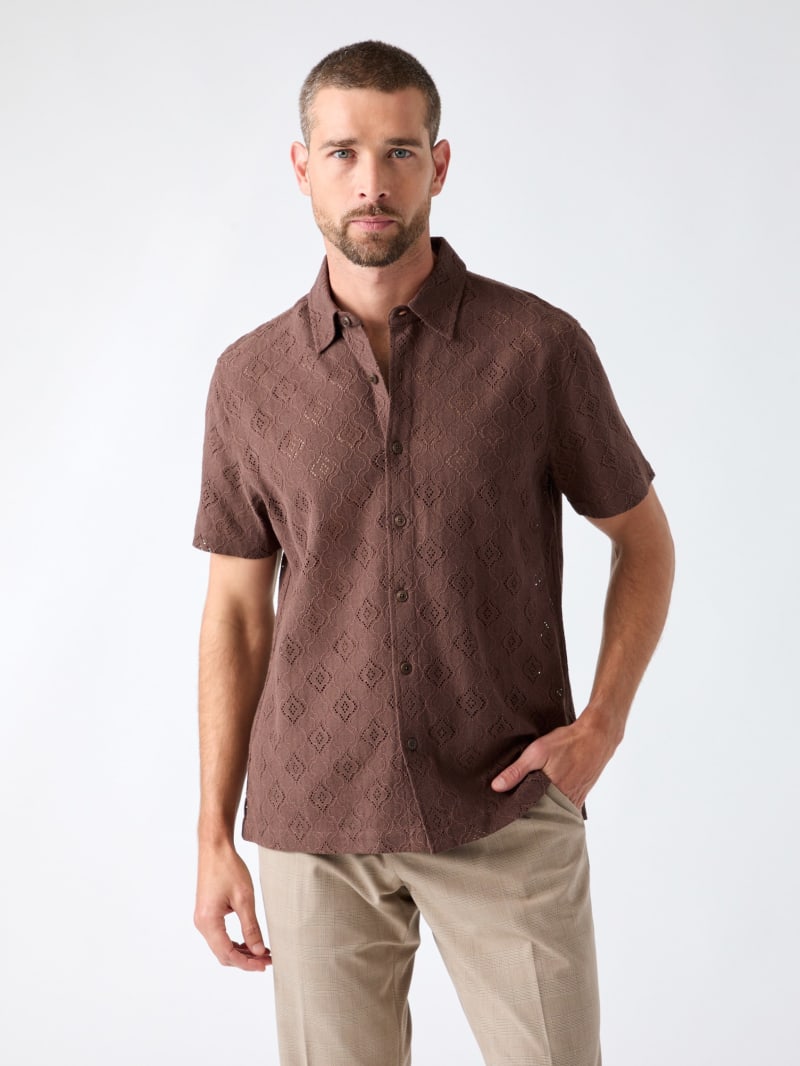 Openwork shirt