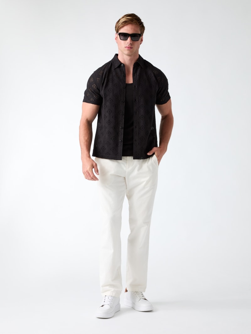 Openwork shirt