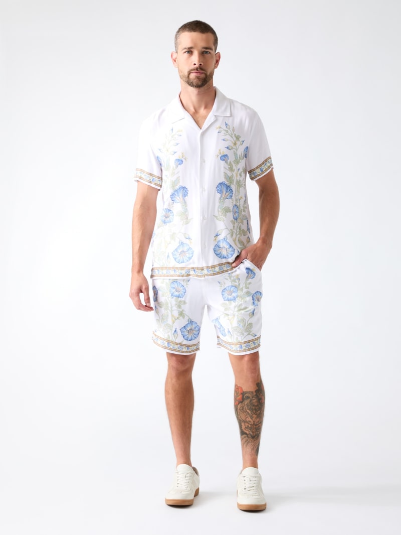 Floral print shirt