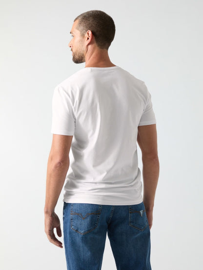 V-neck logo t-shirt