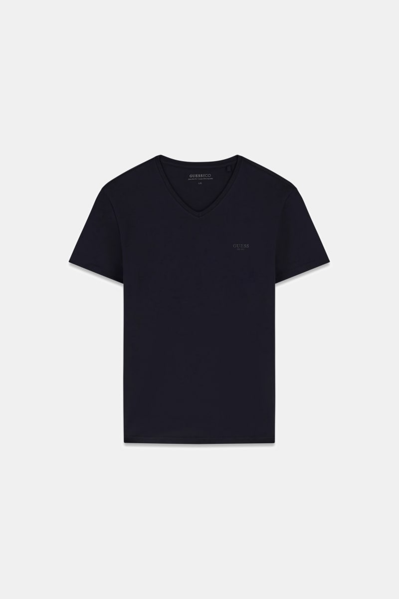 V-neck logo t-shirt