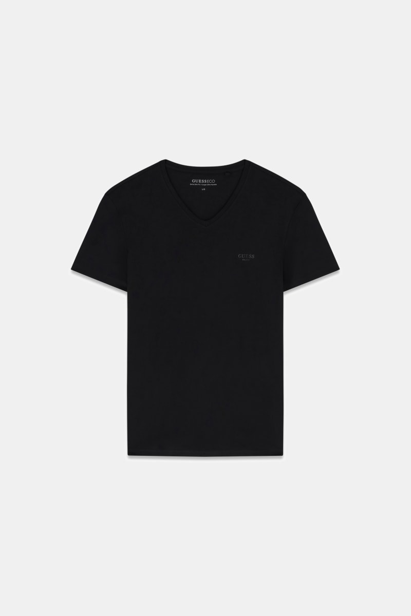 V-neck logo t-shirt