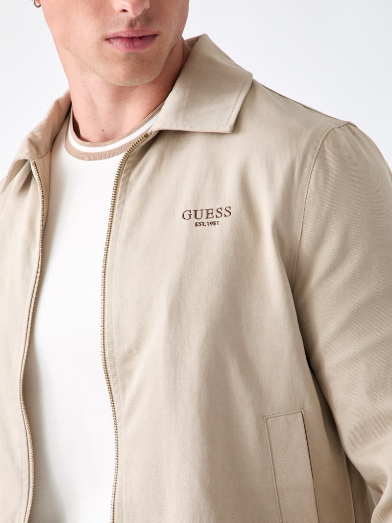 Side logo jacket