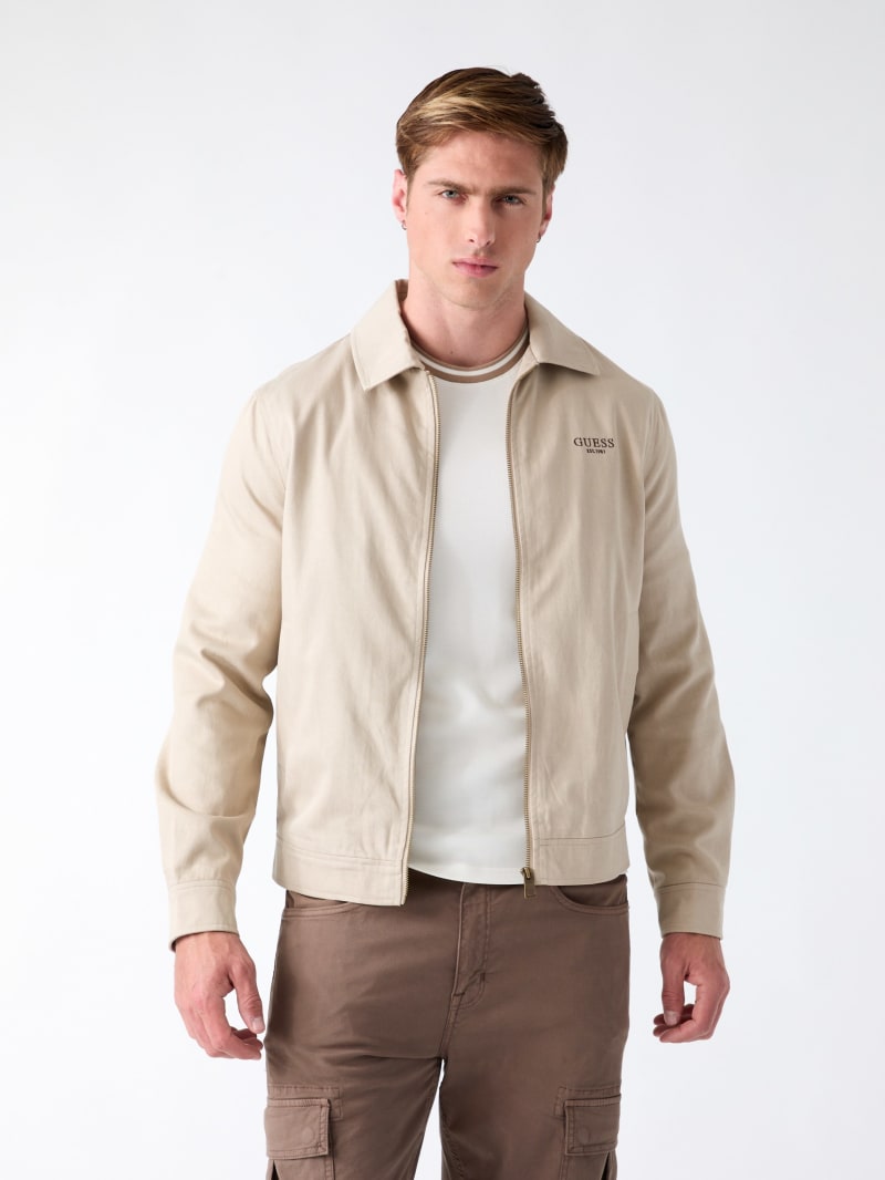 Side logo jacket