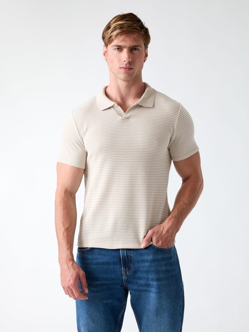 Knitted polo