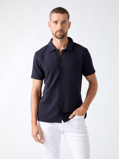 Viscose-blend shirt