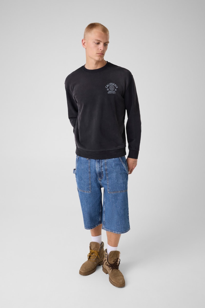 Printed logo sweatshirt