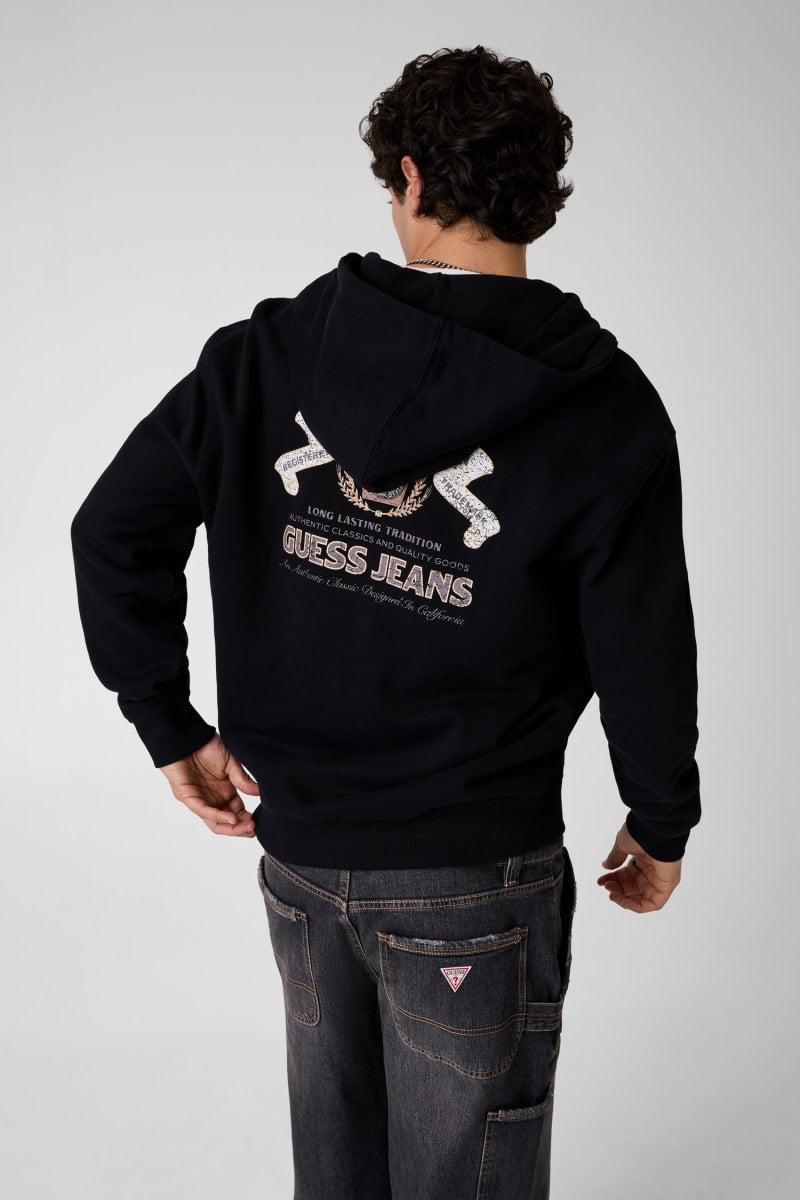 Zip up sweatshirt