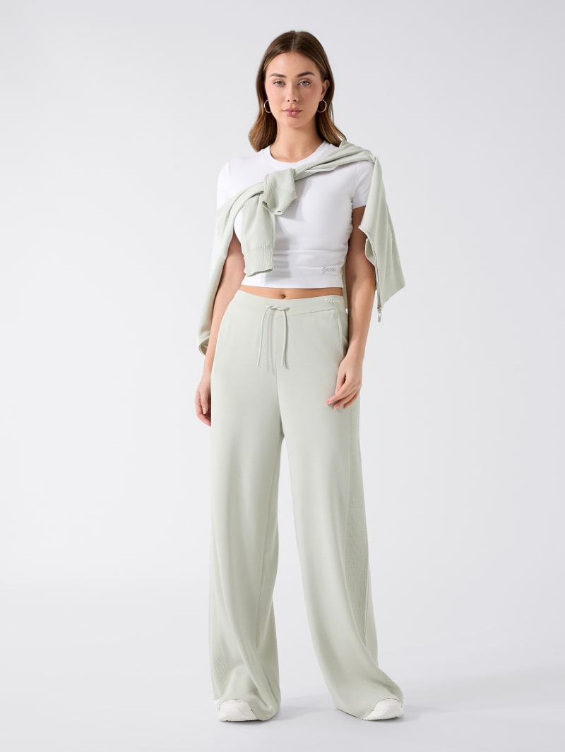 Viscose-blend sweatpants