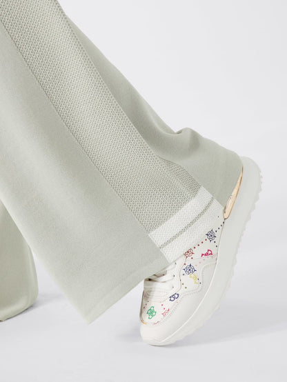 Viscose-blend sweatpants