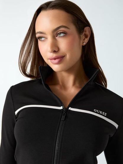 Full-zip logo sweatshirt