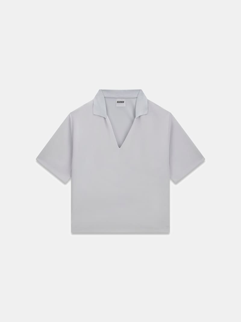 Polo knit top