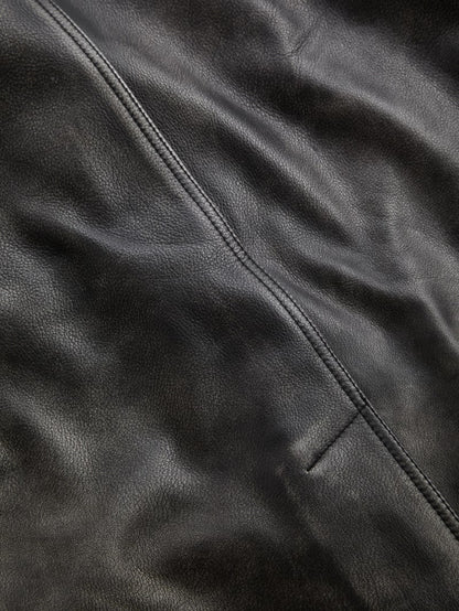 vintage leather jacket