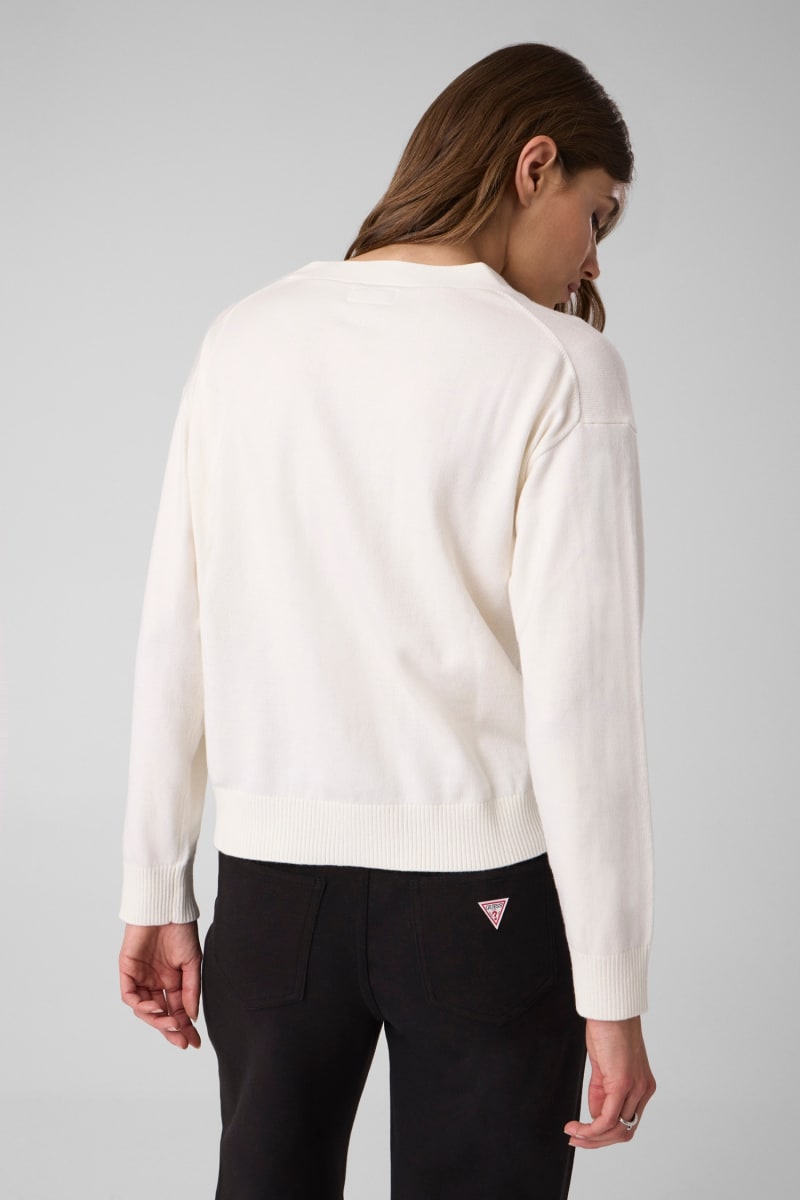 Silk and Wool-Blend Mini Triangle Cardigan