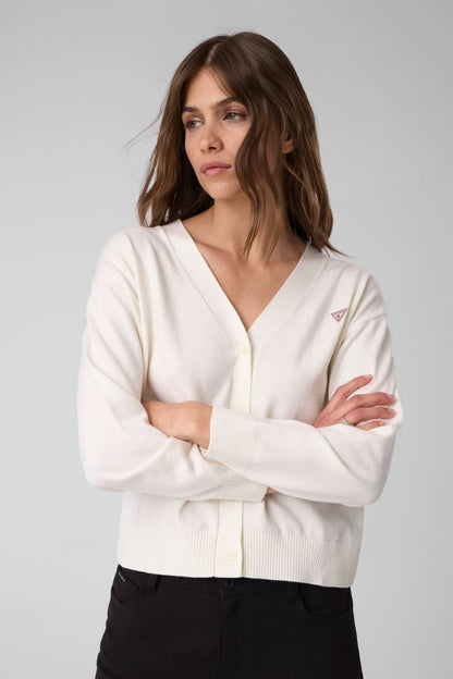 Silk and Wool-Blend Mini Triangle Cardigan