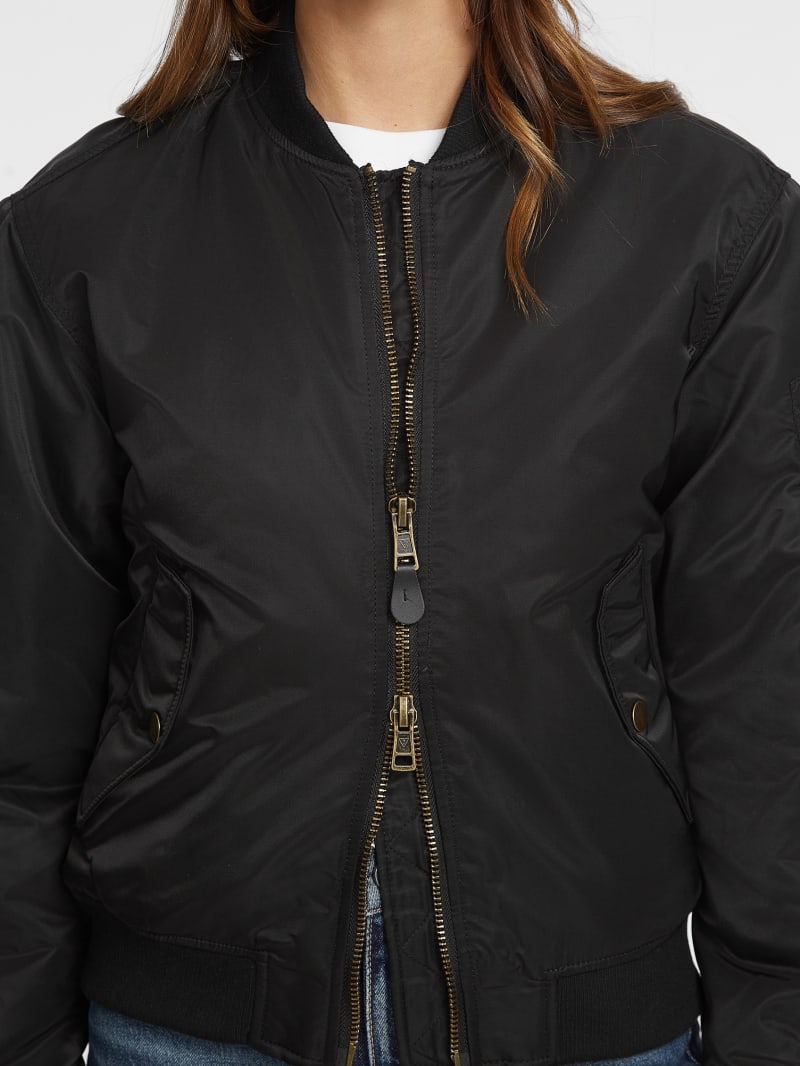Nylon Bomber Jacket