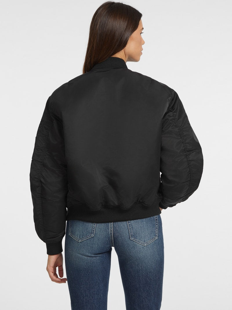 Nylon Bomber Jacket