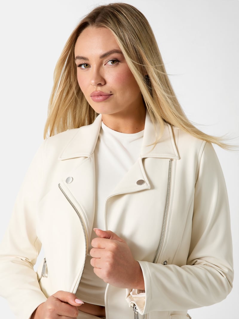 Miko Faux-Leather Moto Jacket