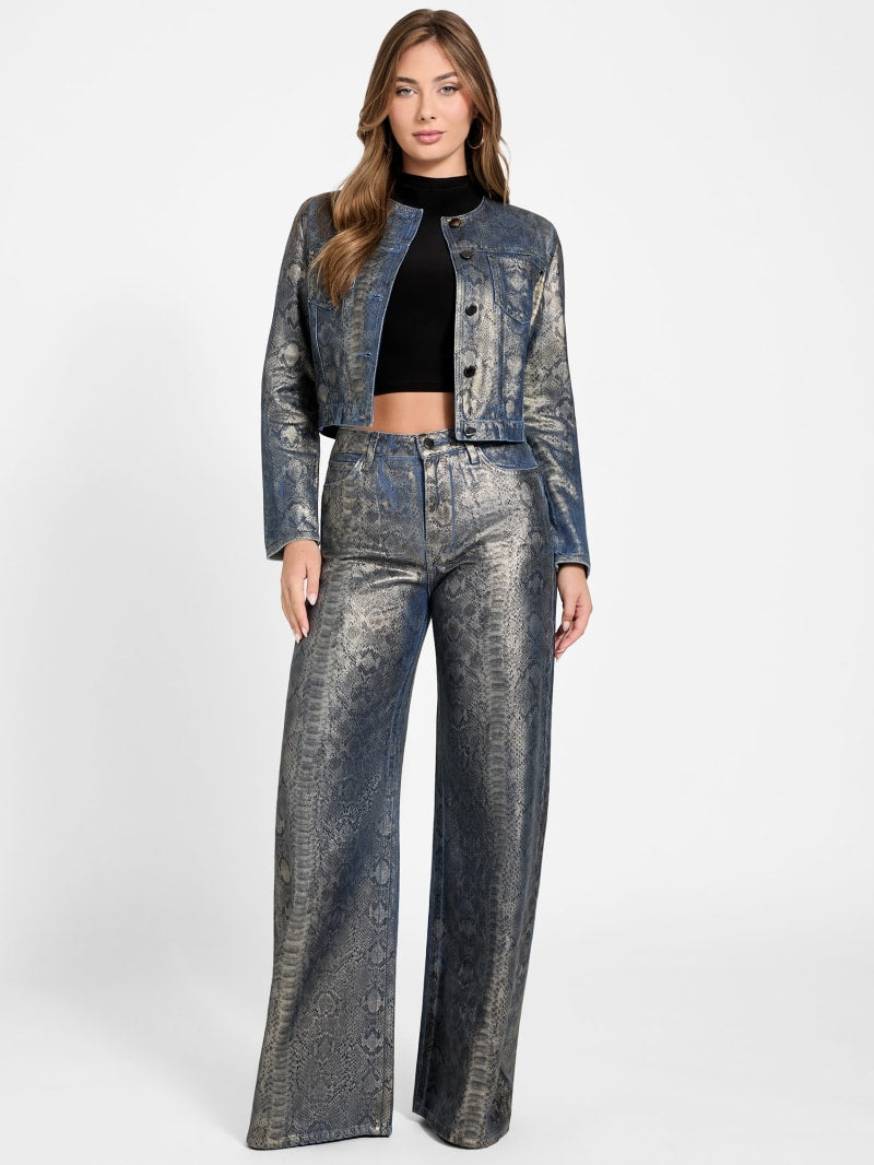 Tersa Snakeskin Jacket