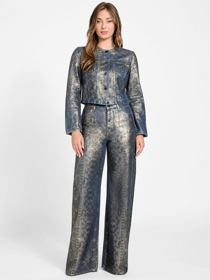 Tersa Snakeskin Jacket