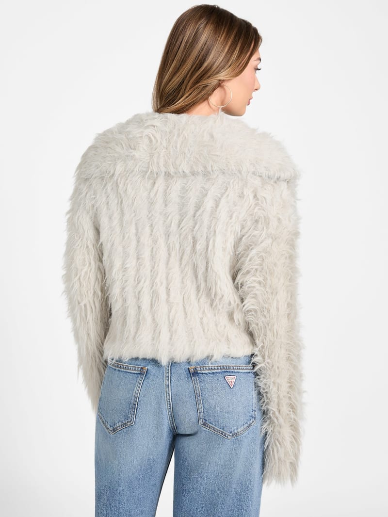 Lara Faux-Fur Cardigan