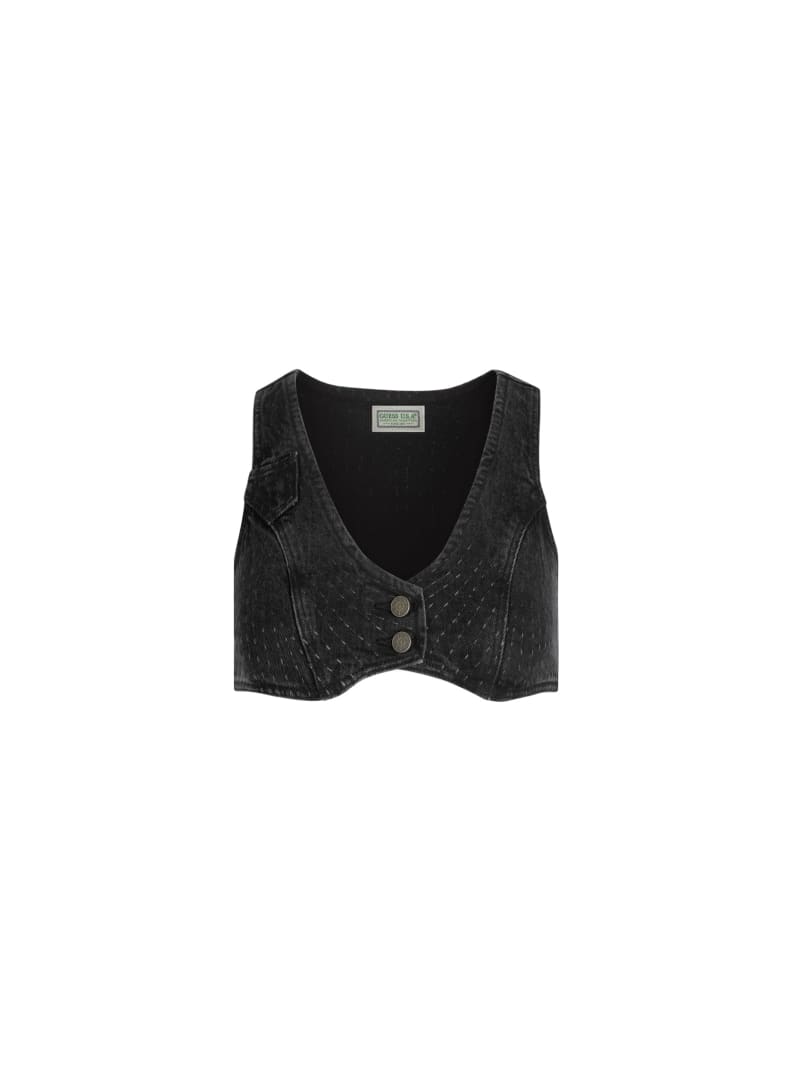 vintage denim top