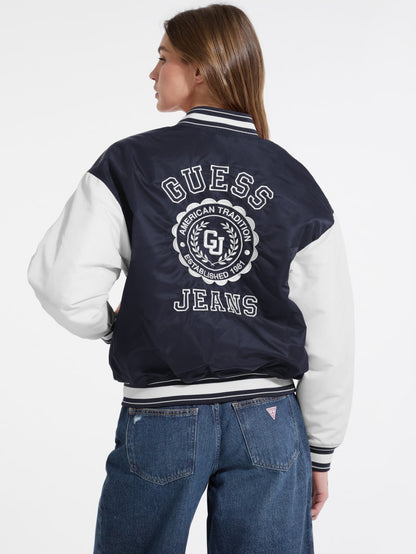 Embroidered Varsity Jacket