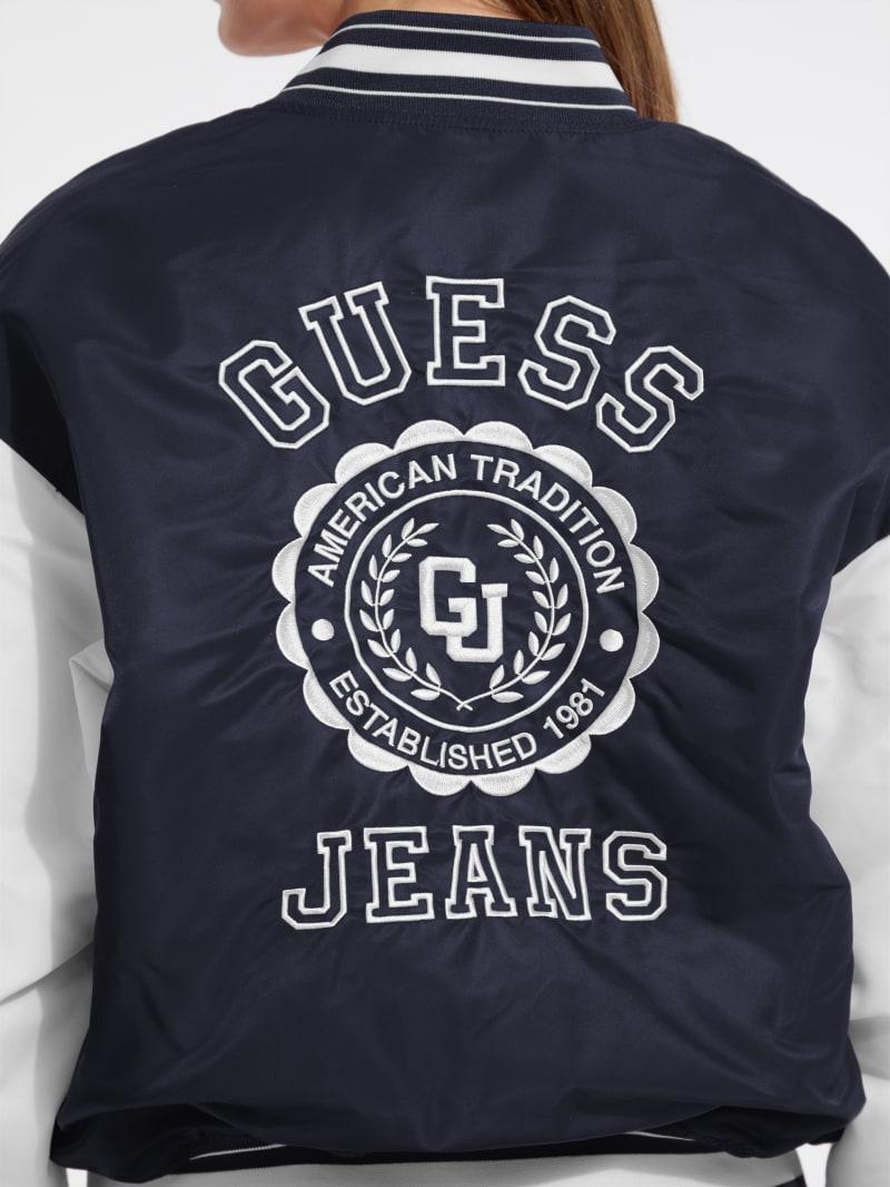 Embroidered Varsity Jacket