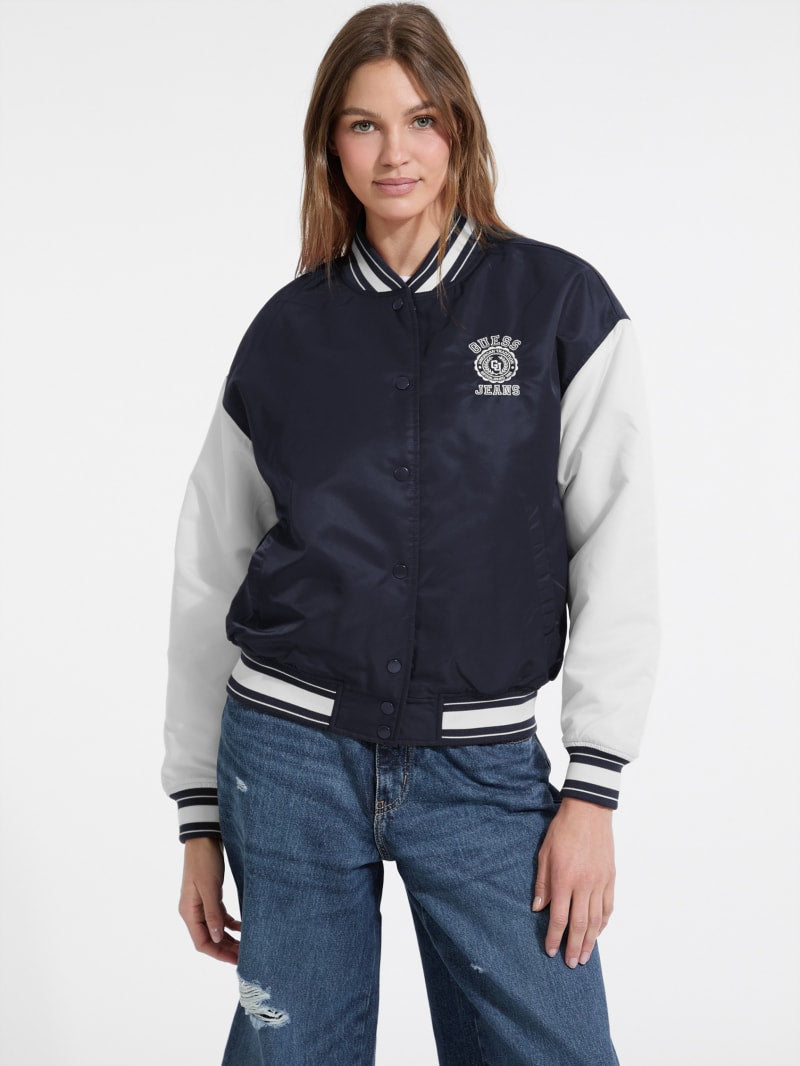 Embroidered Varsity Jacket