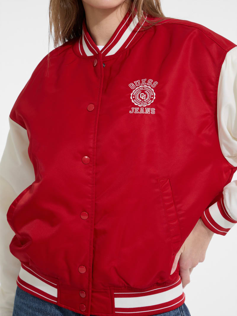 Embroidered Varsity Jacket