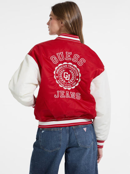 Embroidered Varsity Jacket