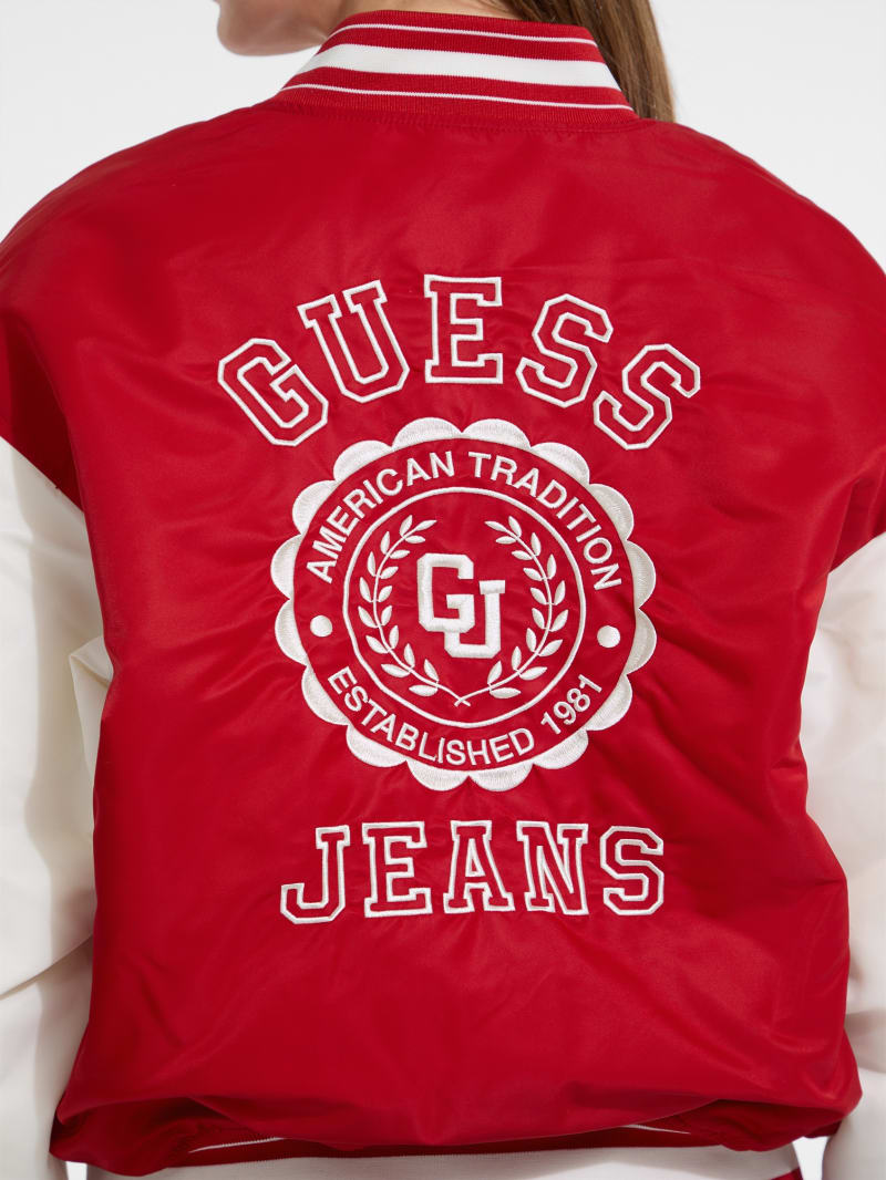 Embroidered Varsity Jacket