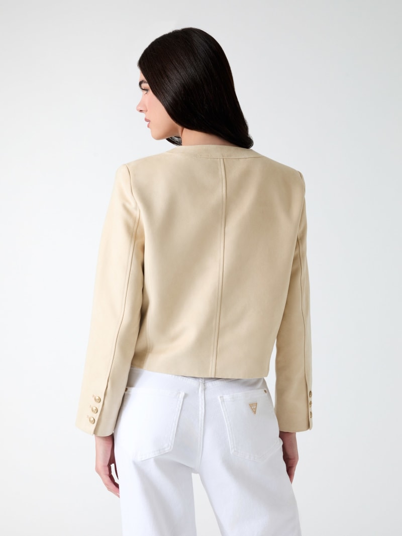 Faux-suede jacket