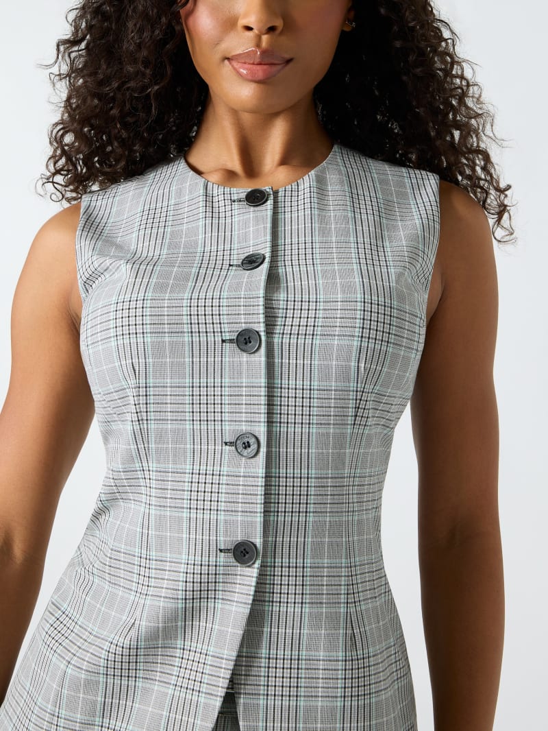 Viscose-blend vest
