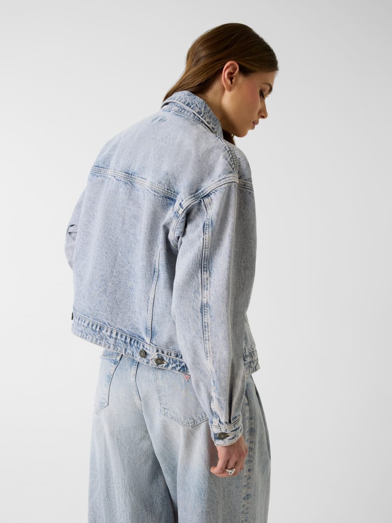 Oversized denim jacket