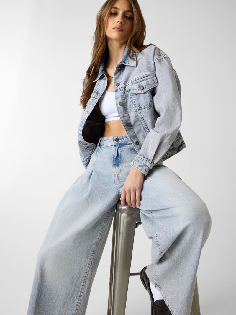 Oversized denim jacket