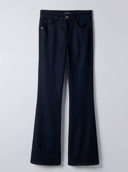 Belle High-Rise Flare Jeans