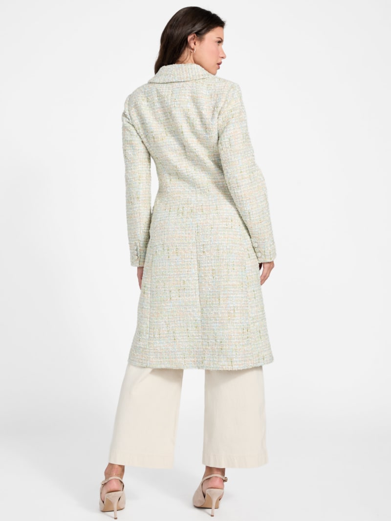 Tweed long coat