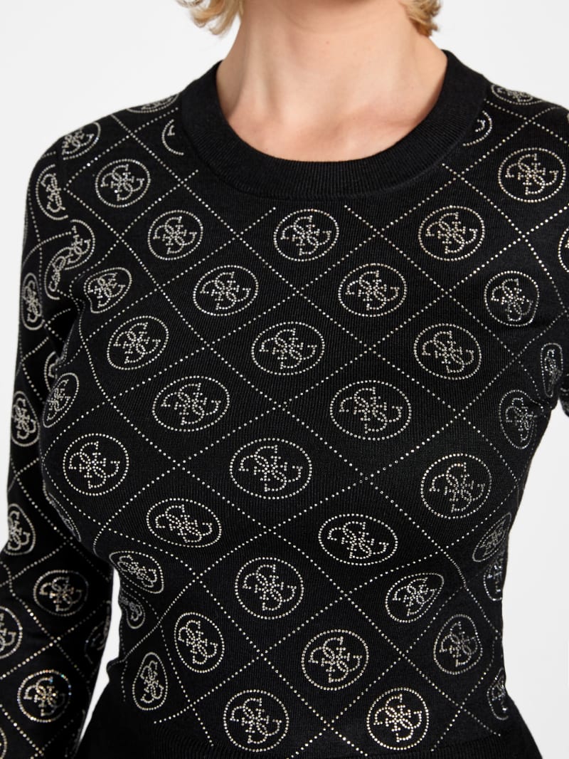 4G Rhinestones sweater